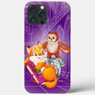iPhone 13 Pro Max Coque renard et hibou