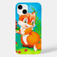 renard et papillon