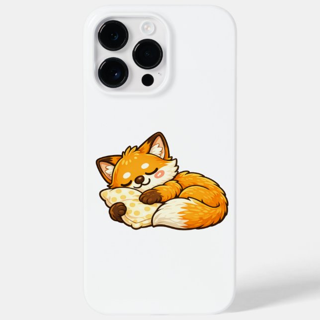 Coques Case-Mate iPhone Renard Mignon Endormi au Lit (Verso)