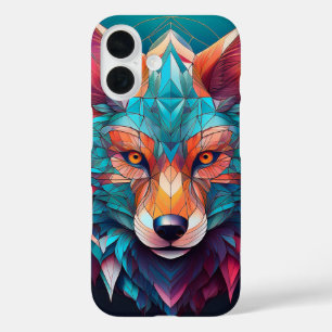 Coque Pour iPhone 16 Renard numérique