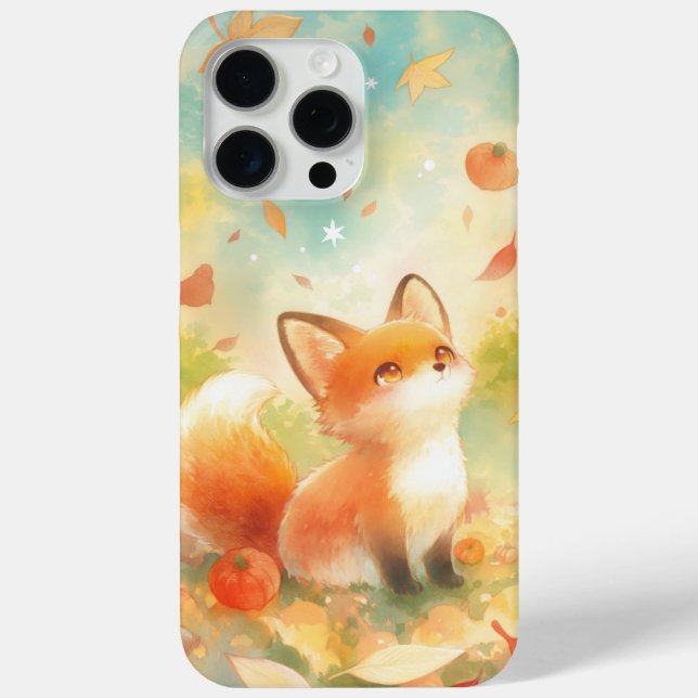 Coques Case-Mate iPhone Renard parmi le charme automnal (Verso)