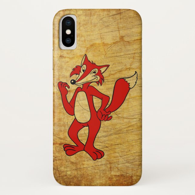 Coques Case-Mate iPhone Renard rouge (Dos)