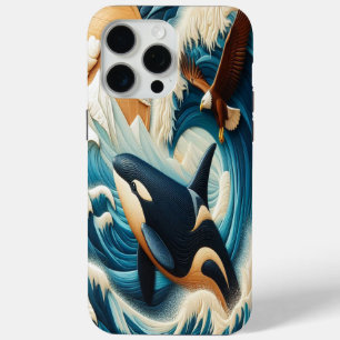 Coque Case-Mate iPhone Rencontre majestueuse : Orca et Aigle