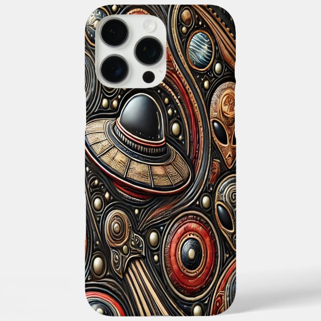 Coques Case-Mate iPhone Rencontre mystérieuse avec des OVNI et des Aliens  (Verso)