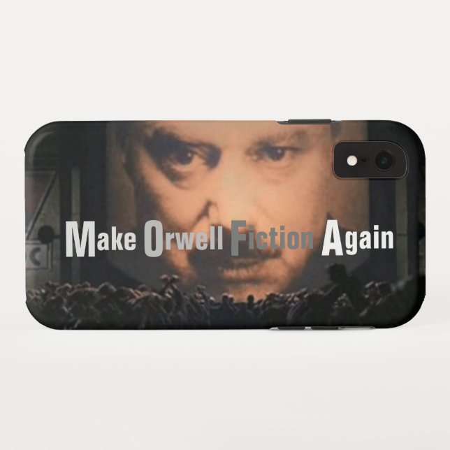 Coques Case-Mate iPhone Rendre Orwell-Fiction (Dos (Horizontal))