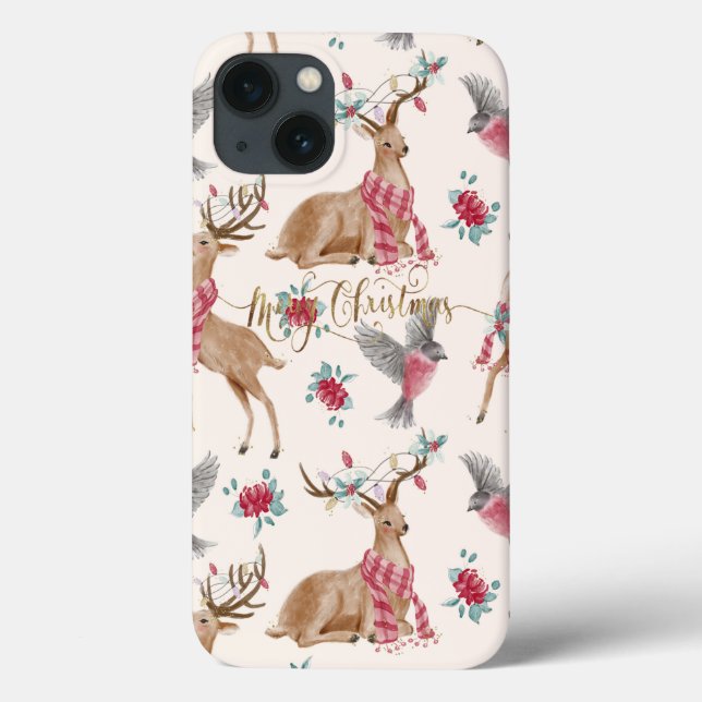 Coques Case-Mate iPhone Rennes, Oiseaux, Fleurs (Verso)