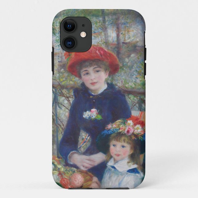 Coques Case-Mate iPhone Renoir Deux Sœurs Terrasse Impressionnisme Françai (Dos)