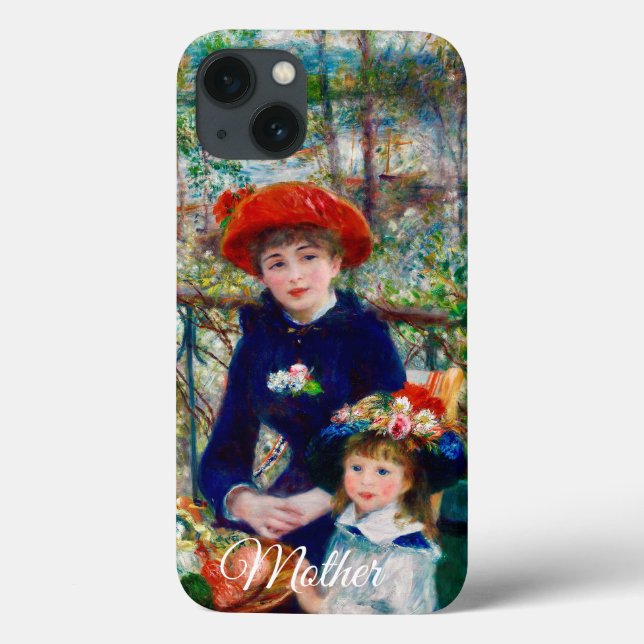 Coques Case-Mate iPhone Renoir’s Mother and Child (Verso)