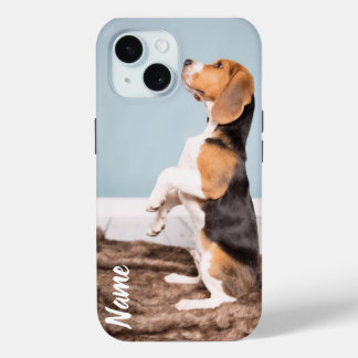 Coque Case-Mate iPhone Renommez votre chien de chien Beagle sur les boîti