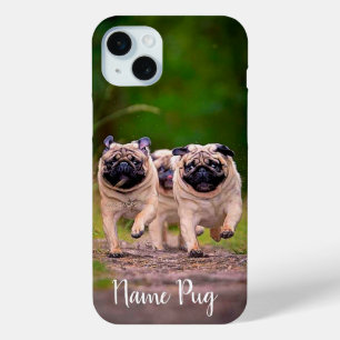 Coque Case-Mate iPhone Renommez votre chien de chien Carlin sur le boîtie