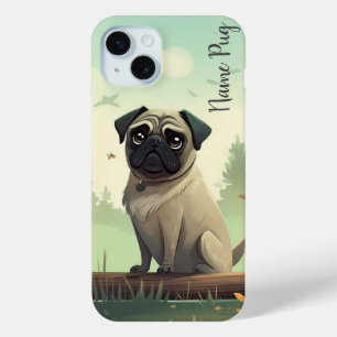 Coque Case-Mate iPhone Renommez votre chien de chien Carlin sur les boîti