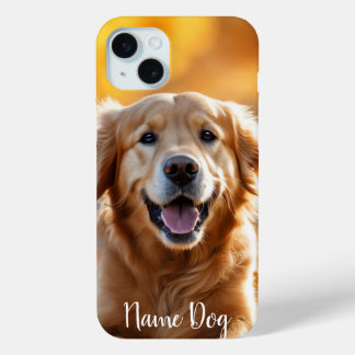 Coque Case-Mate iPhone Renommez votre chien Golden Retriever sur le boîti