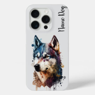 Coque Case-Mate iPhone Renommez votre chien Husky sur les boîtiers téléph