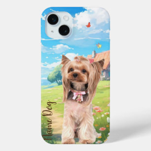 Coque Case-Mate iPhone Renommez votre chien Yorkshire Terri sur les boîti