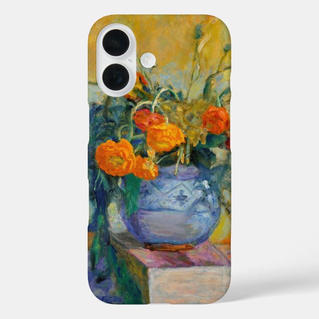 Coques Case-Mate iPhone Renoncules au Vase Bleu | Pierre Bonnard (Verso)