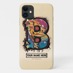 Case-Mate iPhone Case Rep Votre Nom : Lettre Graffiti Personnalisable "B
