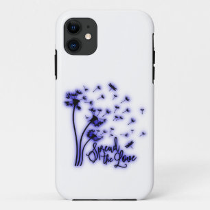 Case-Mate iPhone Case Répandre Les Dandelions Amoureux et les libellules