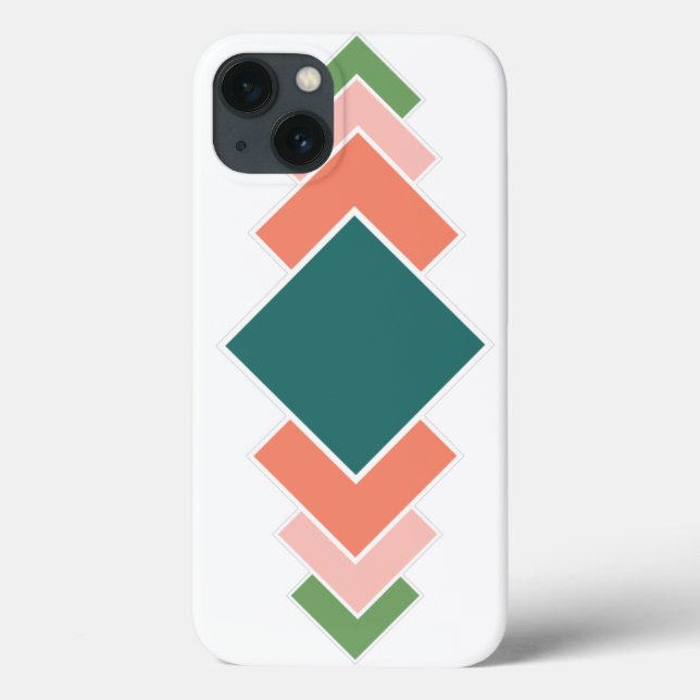 Coques Case-Mate iPhone Repeating Diamonds  (Verso)