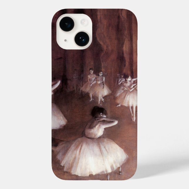 Coques Case-Mate iPhone Répétition de ballet sur scène par Edgar Degas (Verso)