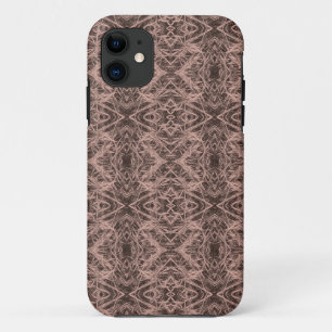 Coque iPhone 11 Répétition de la queue de boeuf tan