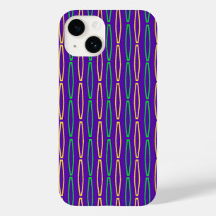 Coque Case-Mate iPhone Répétition géométrique Mardi Gras