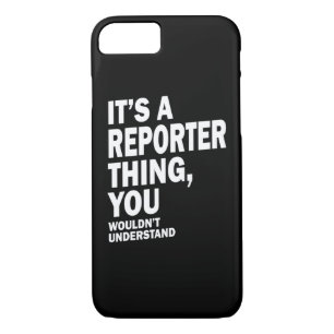 Case-Mate iPhone Case Reporter Titre du travail Teft Gift Mens Femmes