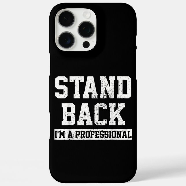 Coques Case-Mate iPhone Reposez-vous Je suis un professionnel (Verso)