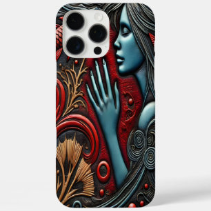 Coque iPhone 16 Pro Max Représentation artistique d'une scène aquatique se