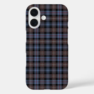 Coque Pour iPhone 16 Reproduction de clan Brown et bleu Mackenzie