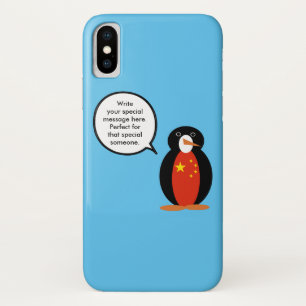 Case-Mate iPhone Case République populaire de Chine Mme Pingouin