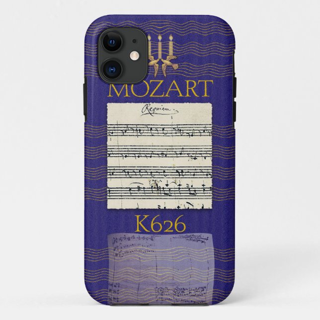 Coques Case-Mate iPhone Requiem Mozart (Dos)