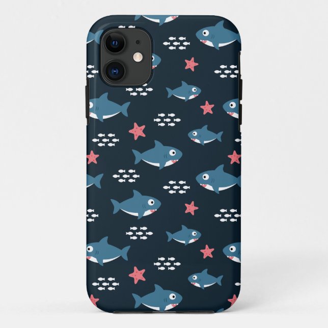 Coques Case-Mate iPhone Requin (Dos)