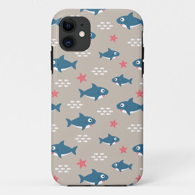 Coques Case-Mate iPhone Requin (Dos)