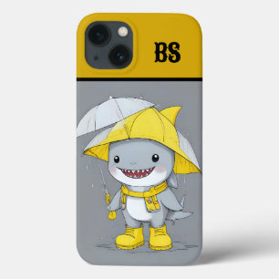 Case-Mate iPhone Case Requin amusant dans les bottes de pluie - Humour d
