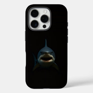Coque iPhone 16 Pro Requin blanc 4 Luxe iPhone 16 Pro, Grand requin bl