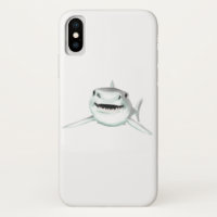 requin d'aquarelle souriant gris vert vert animal 