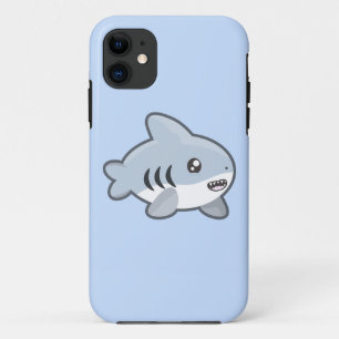 Coque iPhone 11 Requin de Kawaii