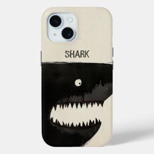 Coque Case-Mate iPhone Requin noir
