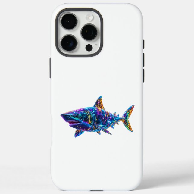 Coques Case-Mate iPhone Requin - Un Art Lumineux (Verso)