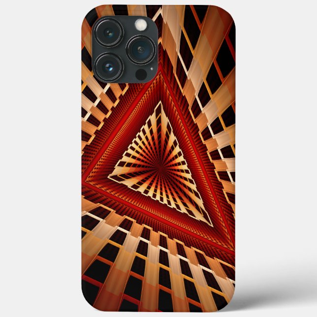 Coques Case-Mate iPhone Réseau d'Imaginaires 3D Conception graphique fract (Verso)