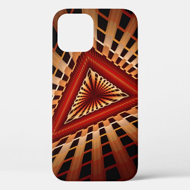 Coques Case-Mate iPhone Réseau d'Imaginaires 3D Conception graphique fract (Verso)