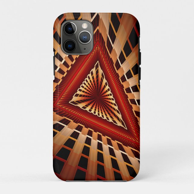 Coques Case-Mate iPhone Réseau d'Imaginaires 3D Conception graphique fract (Dos)