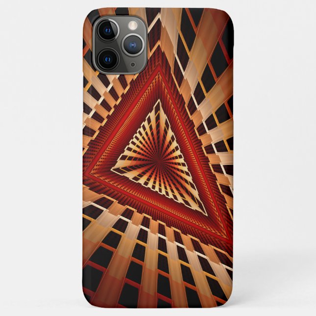 Coques Case-Mate iPhone Réseau Fantastique 3D Moderne Fractal Design Graph (Dos)