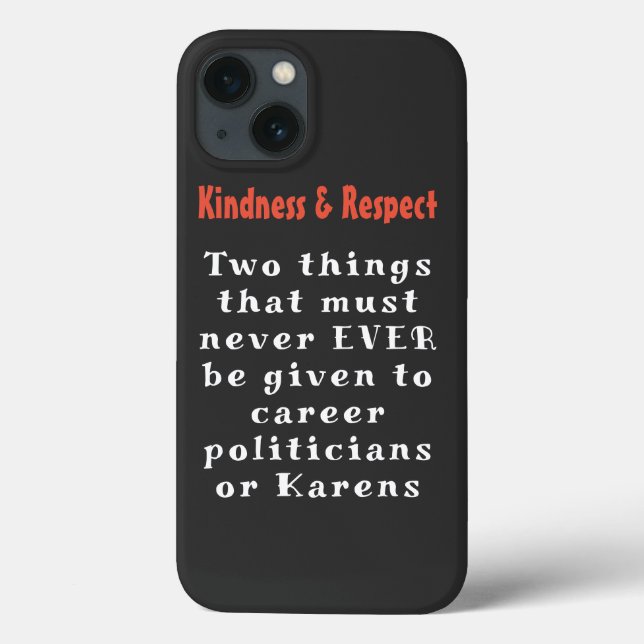 Coques Case-Mate iPhone Respect et courtoisie (Verso)
