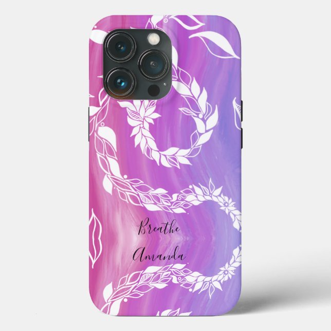 Coques Case-Mate iPhone Respirer la conception feuille Abstraite sur arriè (Verso)