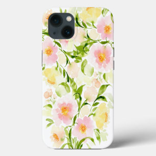 Case-Mate iPhone Case Ressort aquarelle florale tourbe fleur spéck iPhon