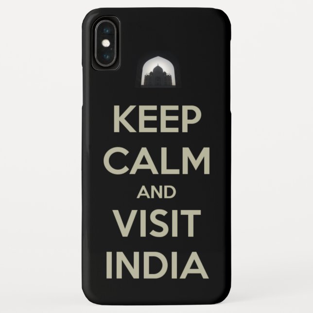 Coques Case-Mate iPhone rester calme visiter l'inde (Dos)