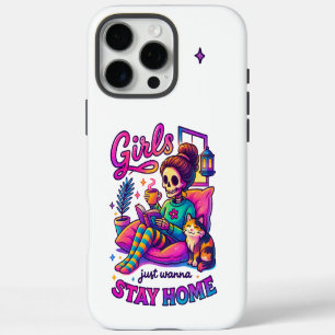 Coque iPhone 16 Pro Max Restez à la maison