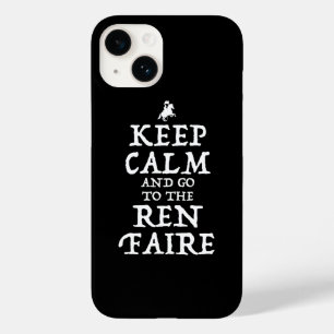 Coque Case-Mate iPhone Restez Calme Et Allez À La Foire Ren Faire