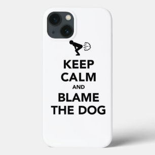 Etui iPhone Case-Mate Restez calme et blâmez le chien
